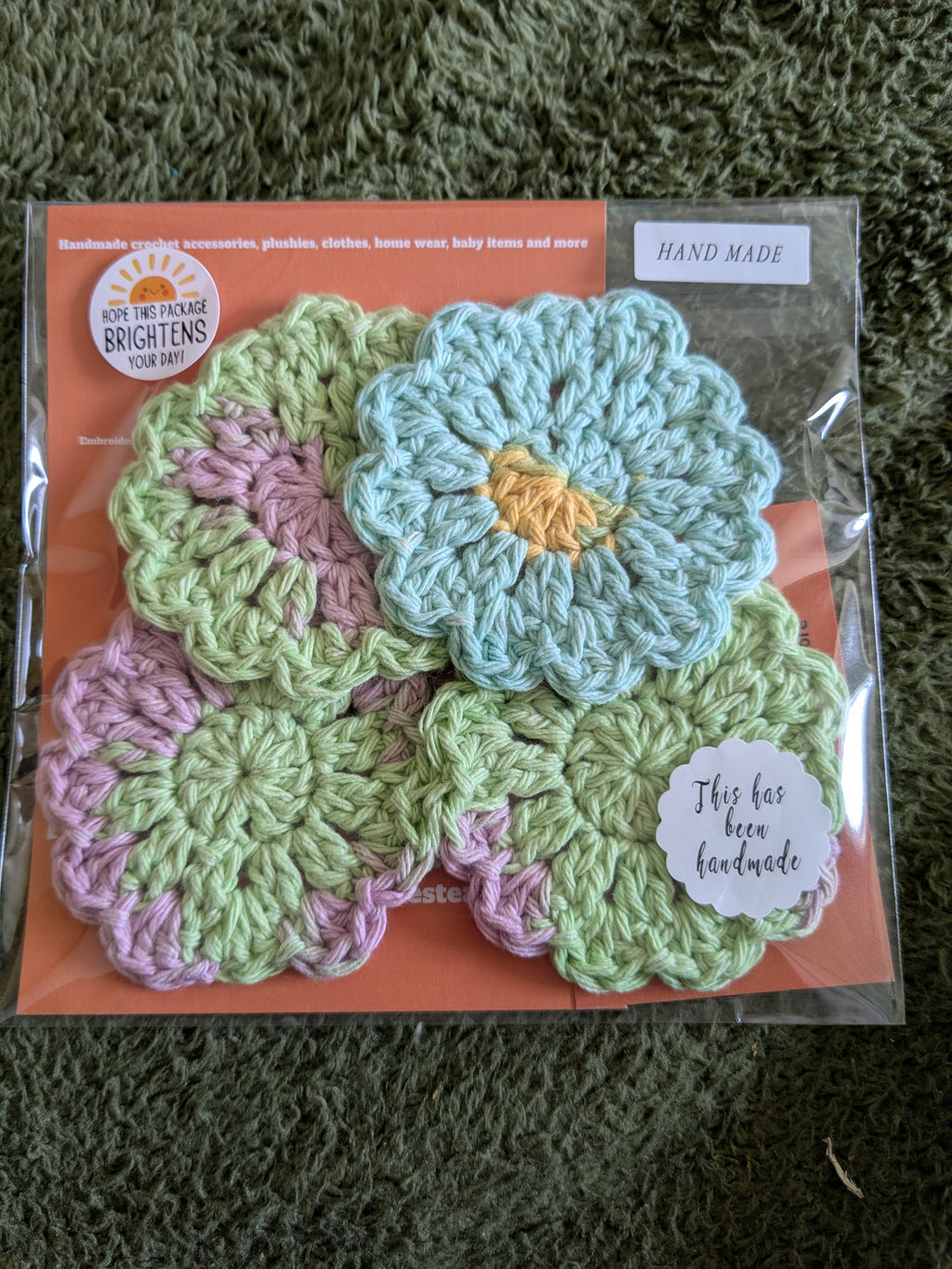 Handmade Crochet Face Scrubbies