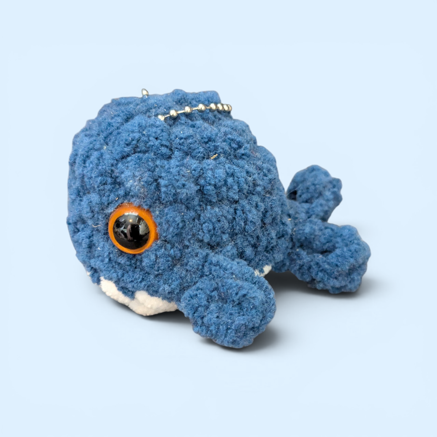 Crochet mini whale