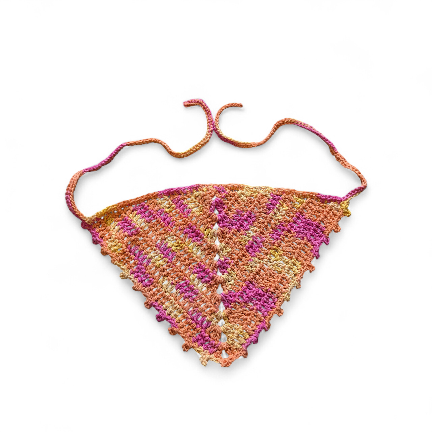 Crochet bandana