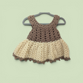 Crochet baby dress
