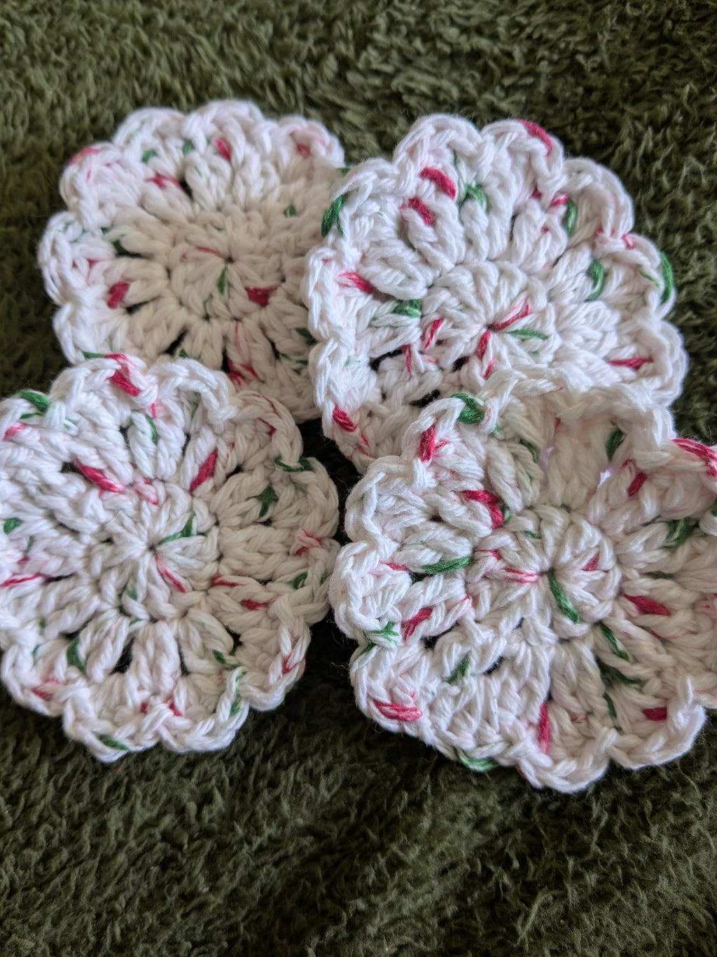 Handmade Crochet Face Scrubbies