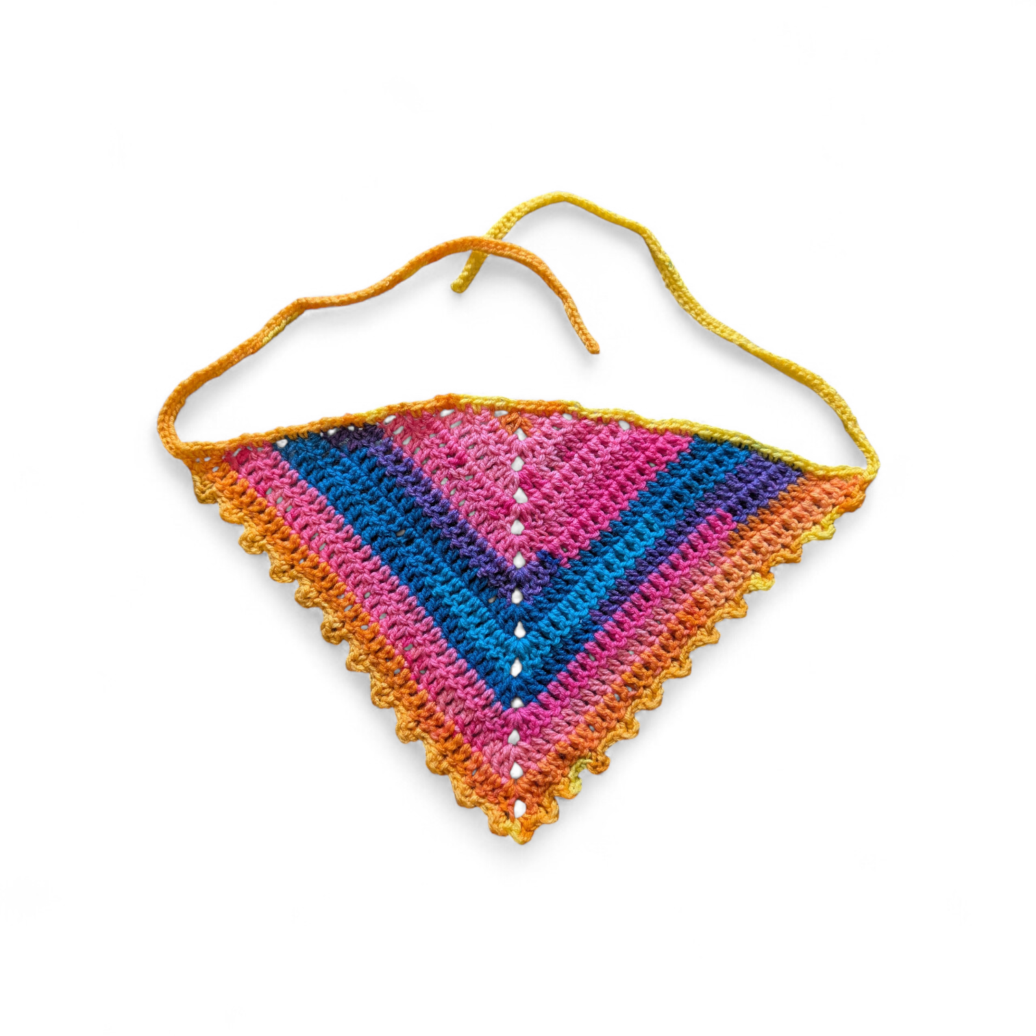 Crochet bandana