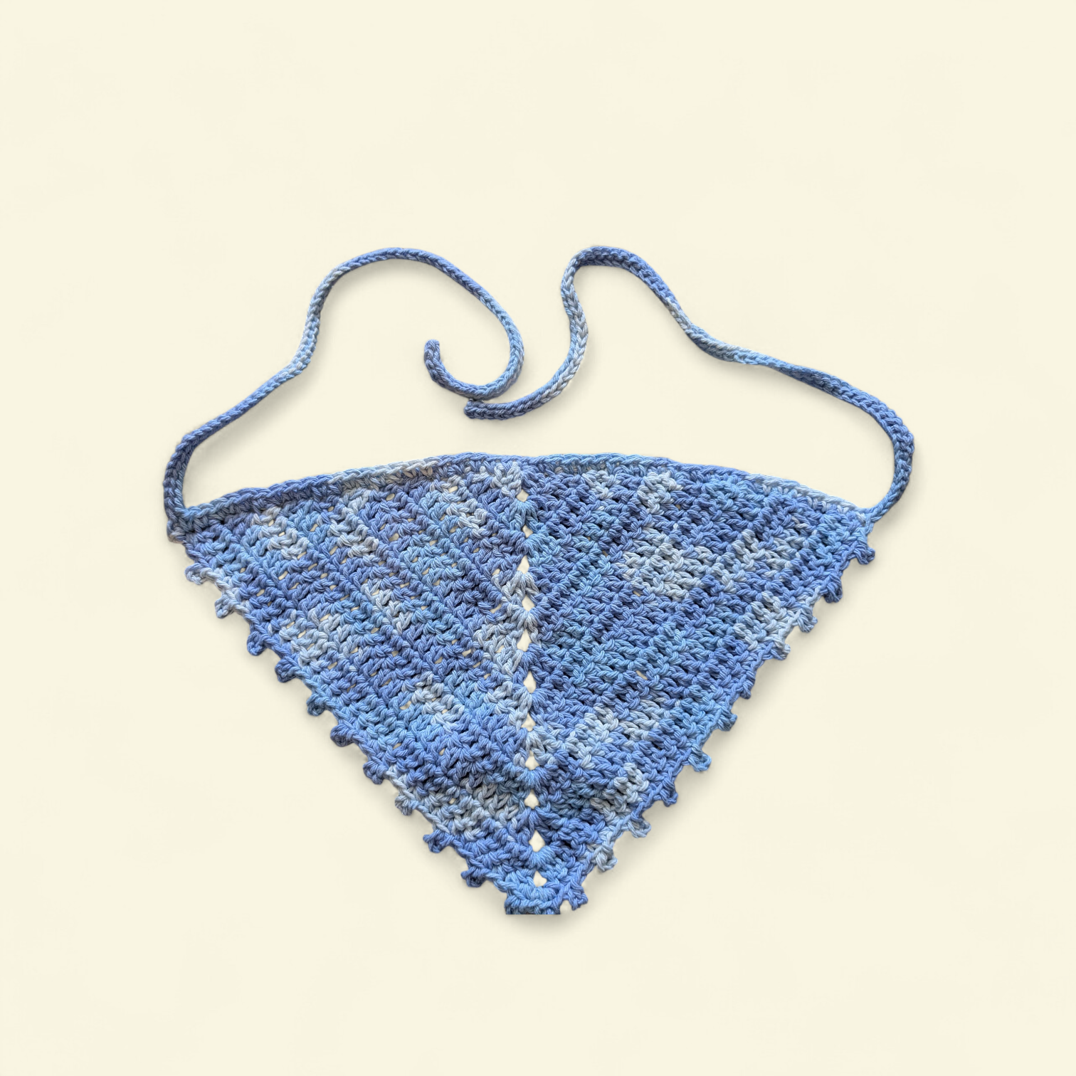 Crochet bandana