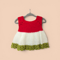 Crochet baby dress