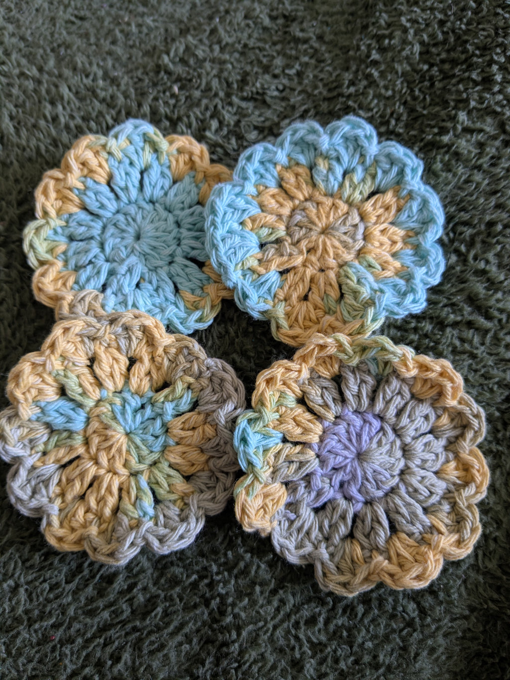 Handmade Crochet Face Scrubbies